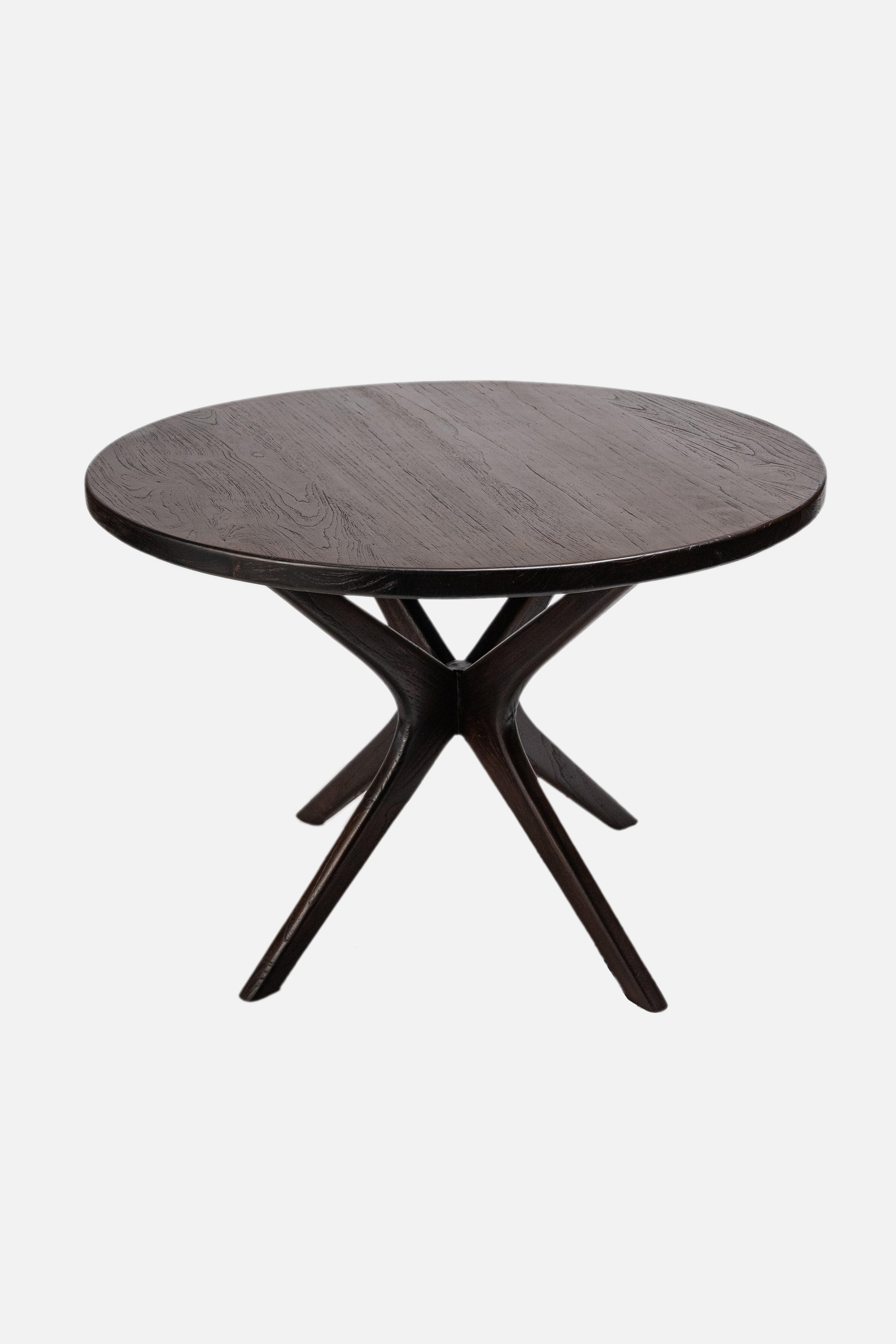 Samara Round Recycled Teak Dining Table