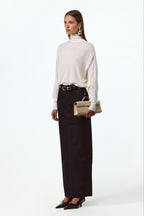 Relaxed Cashmere Turtleneck (Cream)