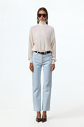 The Straight Ankle Jean (Vintage Light)
