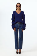 The Straight Ankle Jean (Vintage Dark)