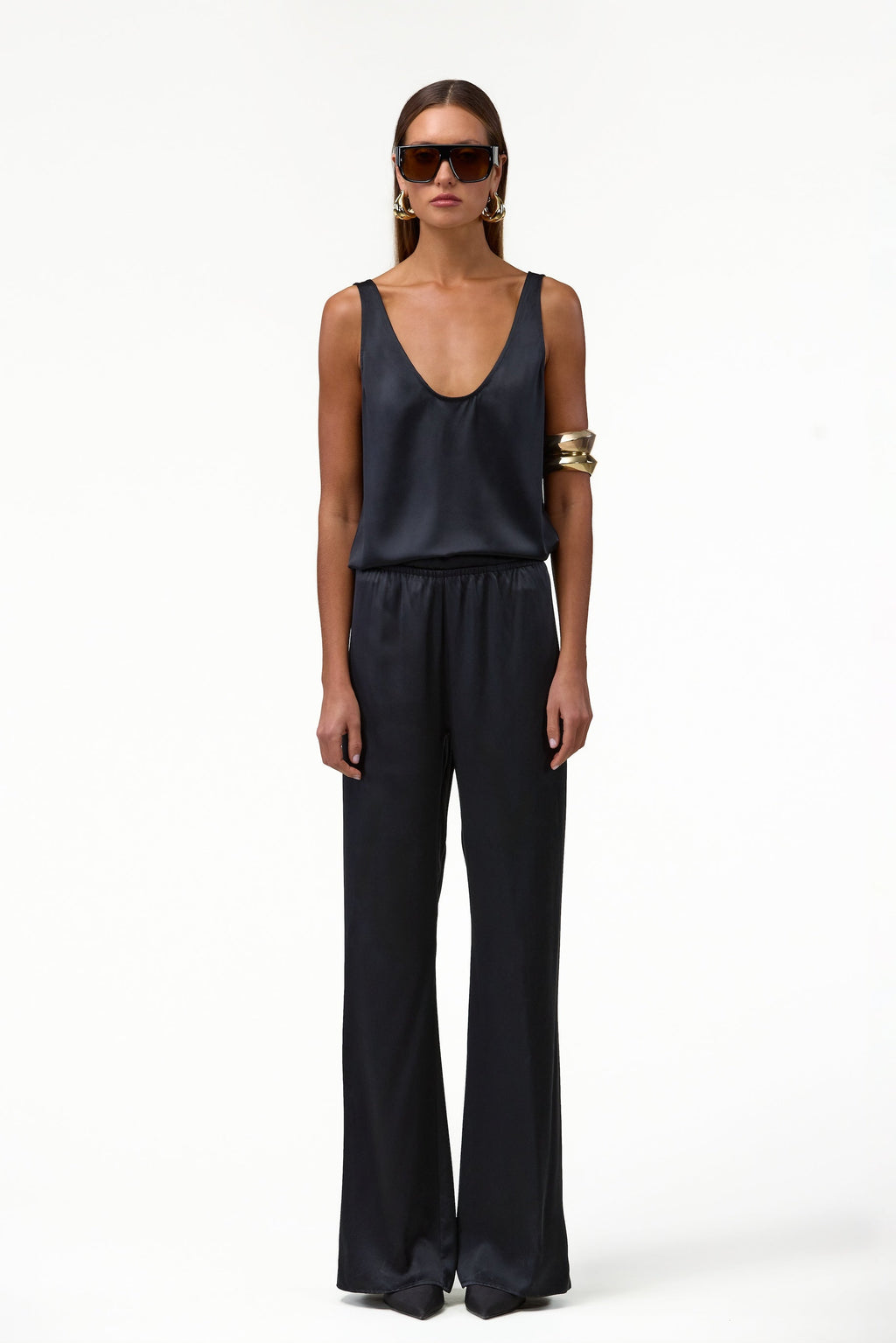 Silk Top (Black)