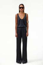 Silk Top (Black)