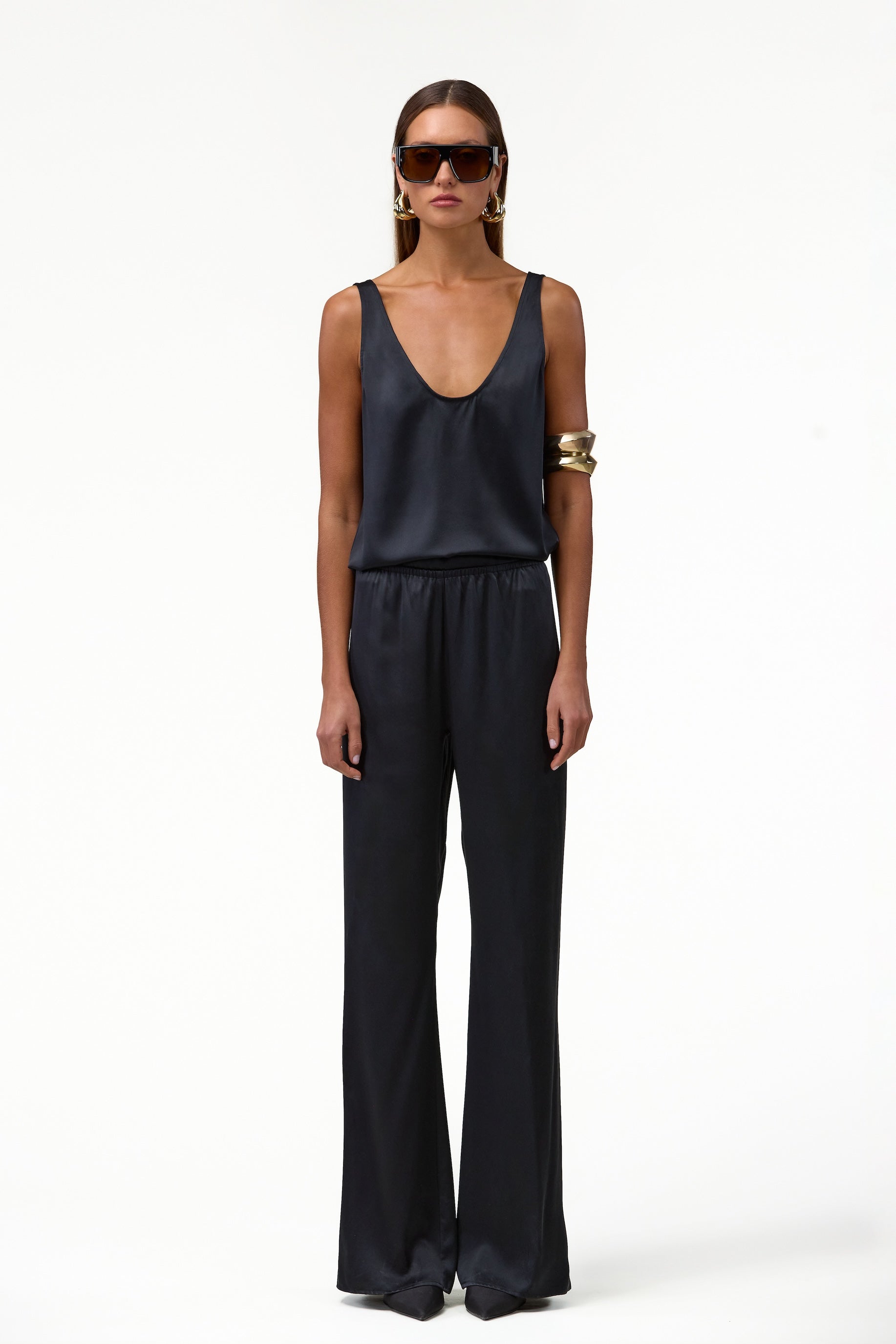 Silk Top (Black)