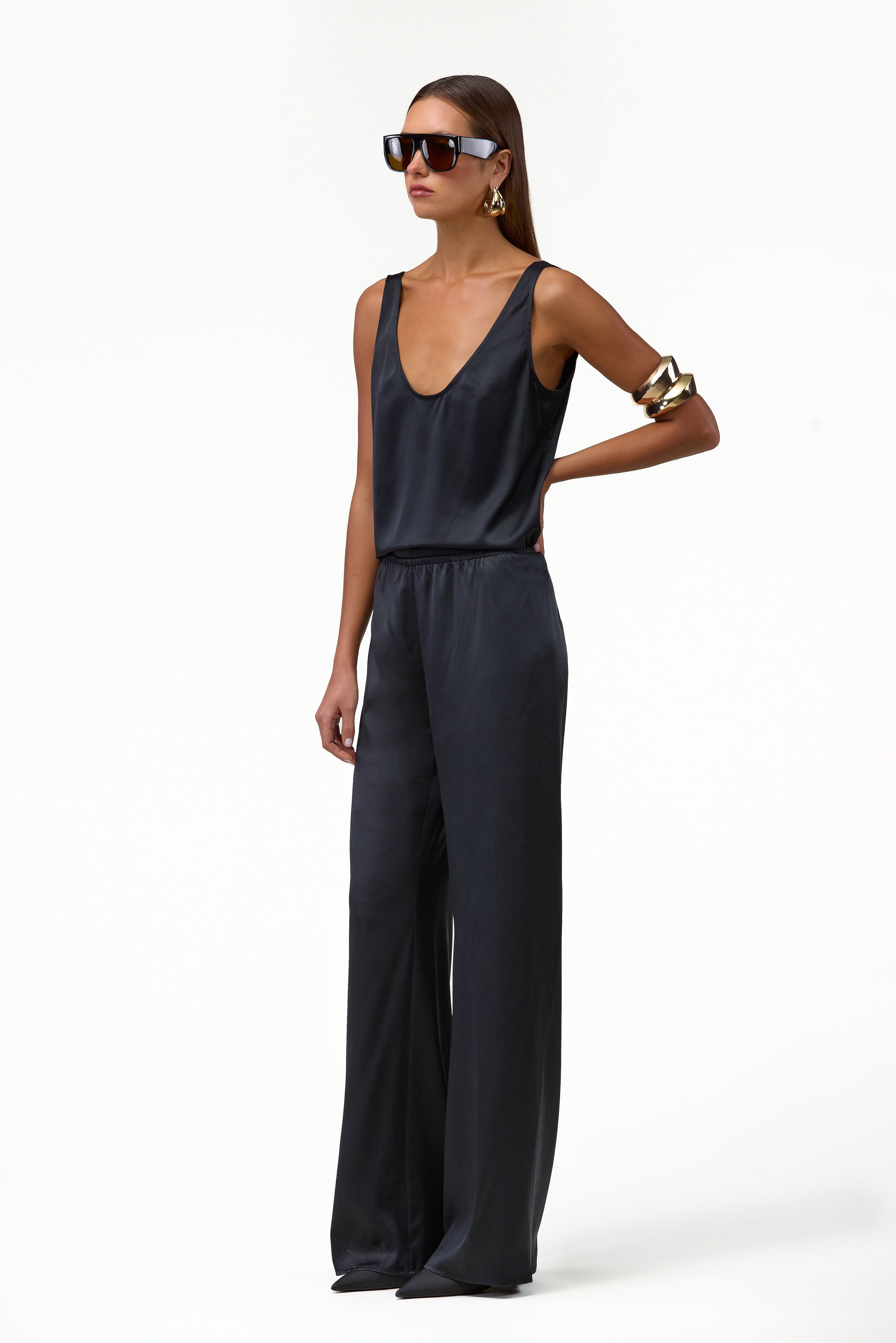 Silk Pant (Black)