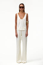 Silk Top (Cream)