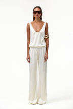 Silk Top (Cream)