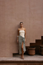Silk Sarong (Diagonal Stripe)