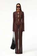 Keyhole Crochet Dress