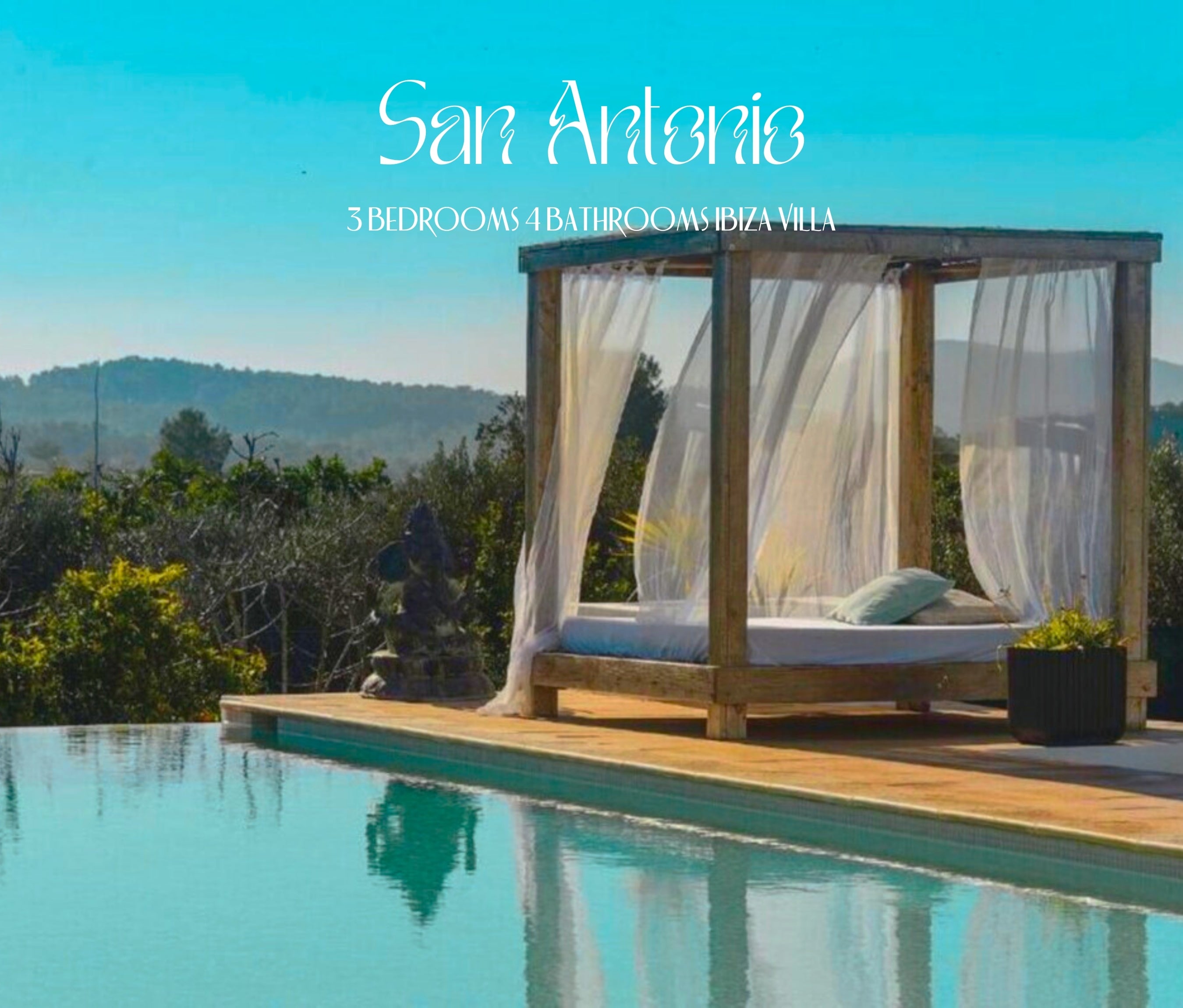 Comfy and Private Ibiza Villa in San Antonio