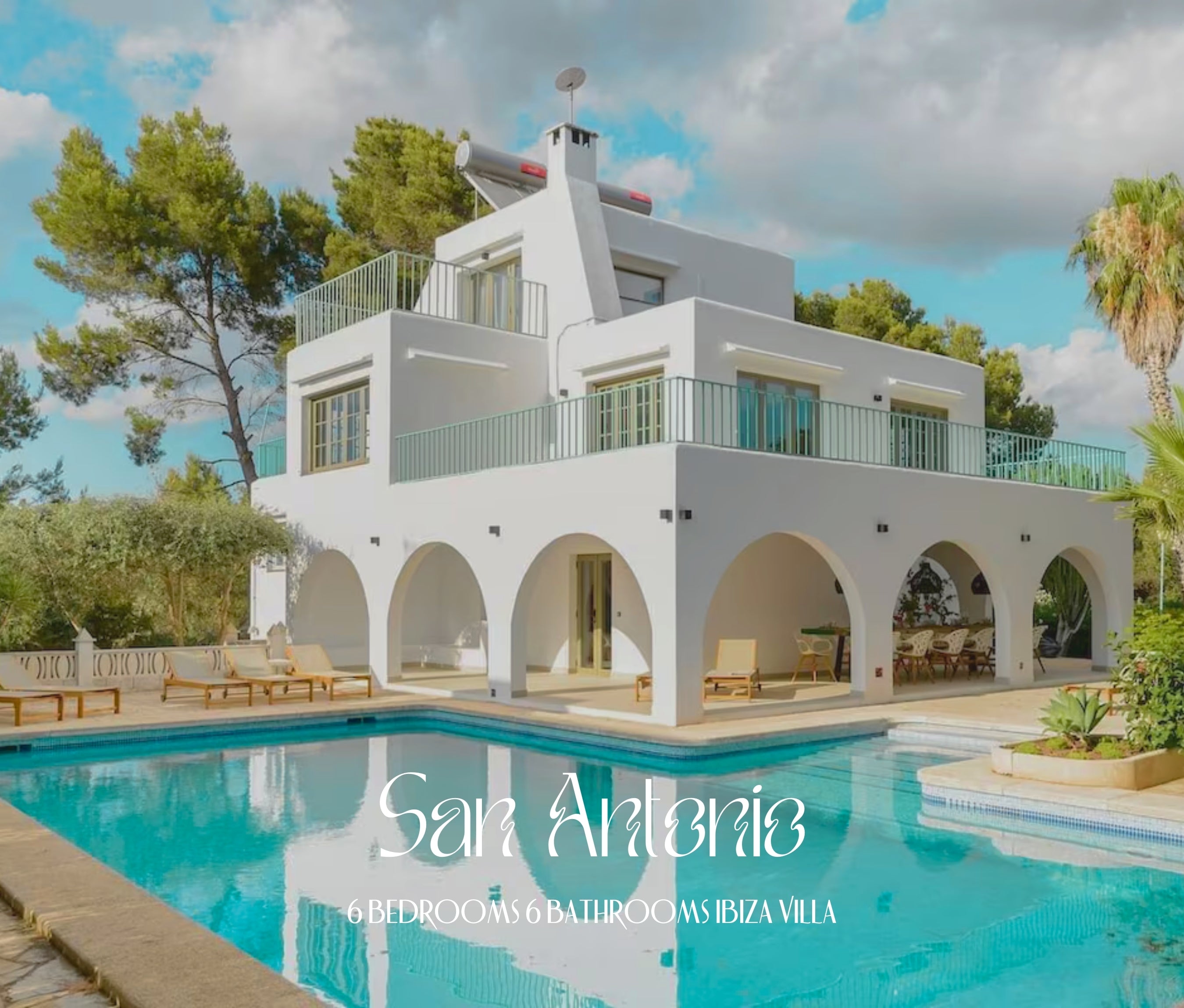 Secret Haven Ibiza Villa Centrally Located in San Antonio