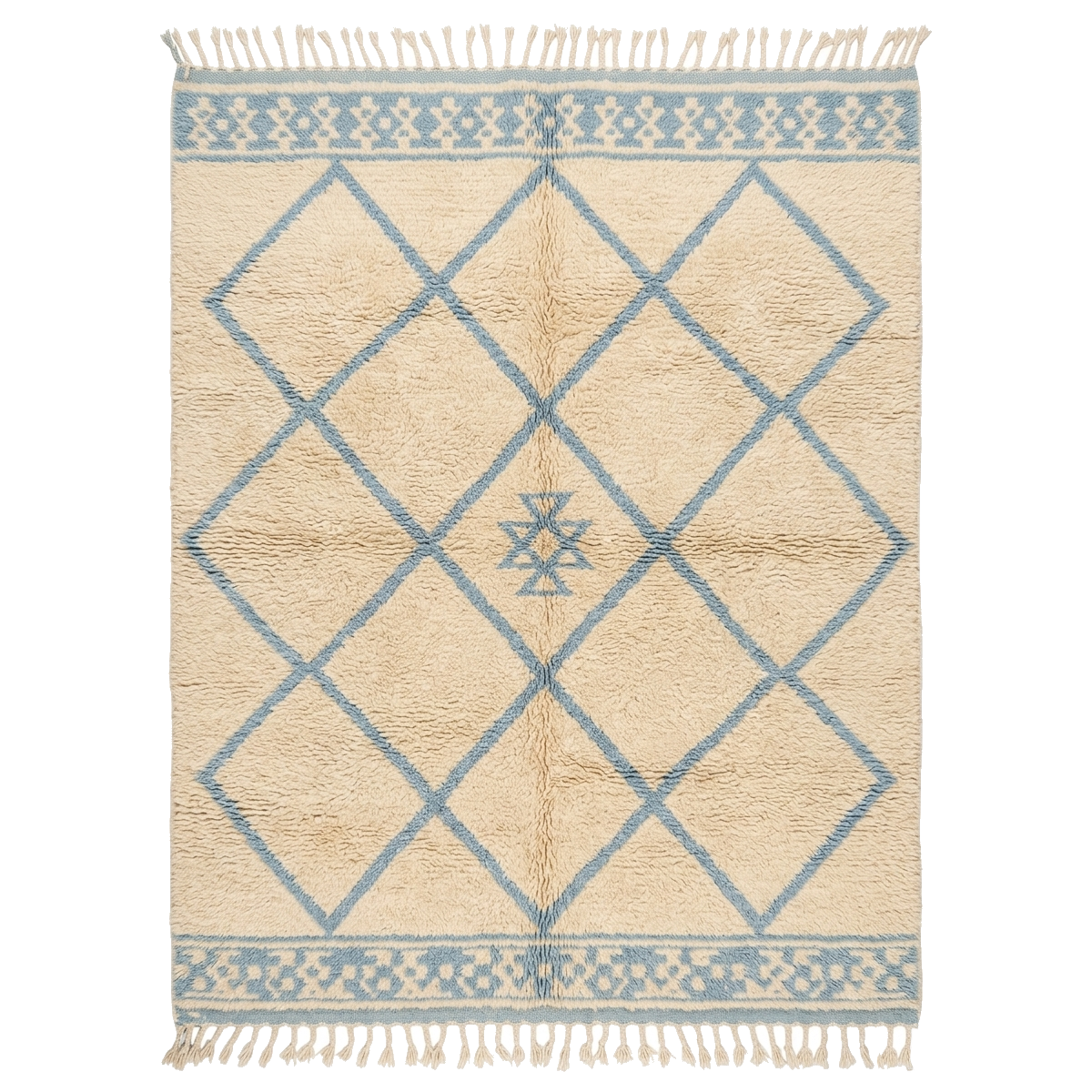 Sandstone Lattice Moroccan Rug