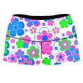 Spring in Bloom High-Waisted Women's Shorts