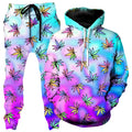 Cascading Marijuana Hoodie and Joggers Combo
