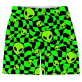 Green Aliens Weekend Shorts