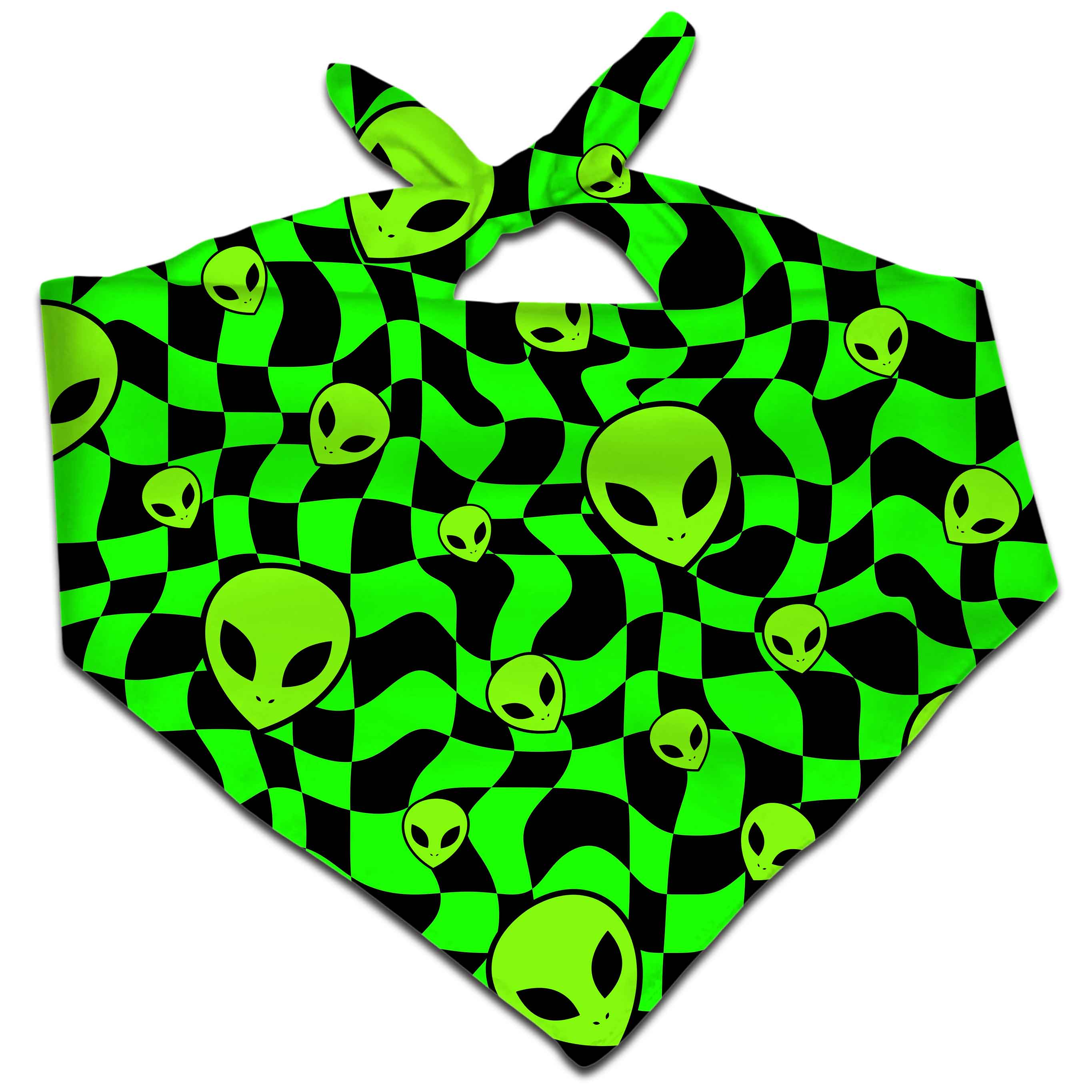Green Aliens Bandana