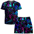 Dynamic Blues T-Shirt and Shorts Combo