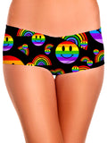 Rainbow Love Booty Shorts