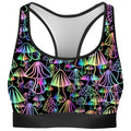 Magic Mushrooms Rave Bra