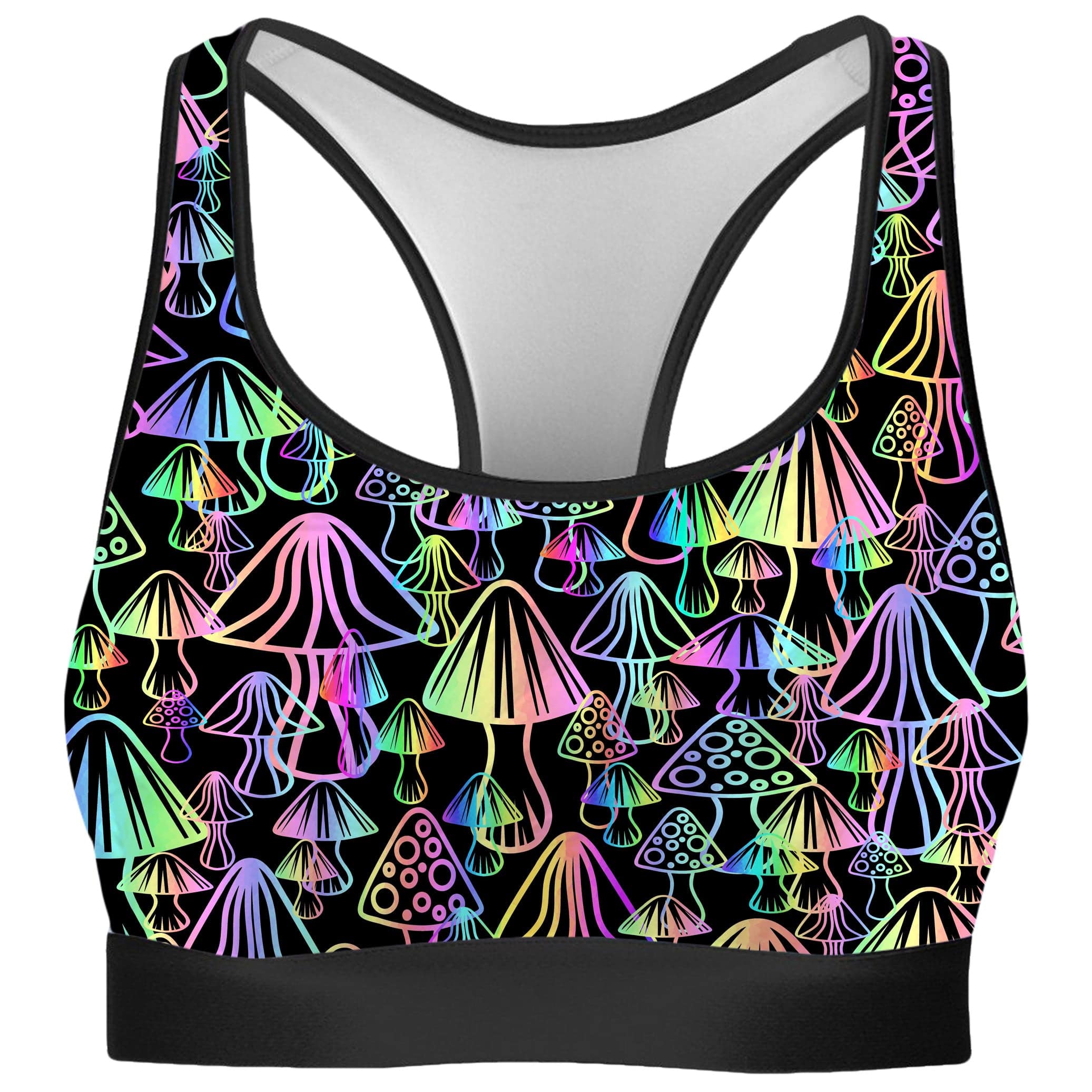 Magic Mushrooms Rave Bra