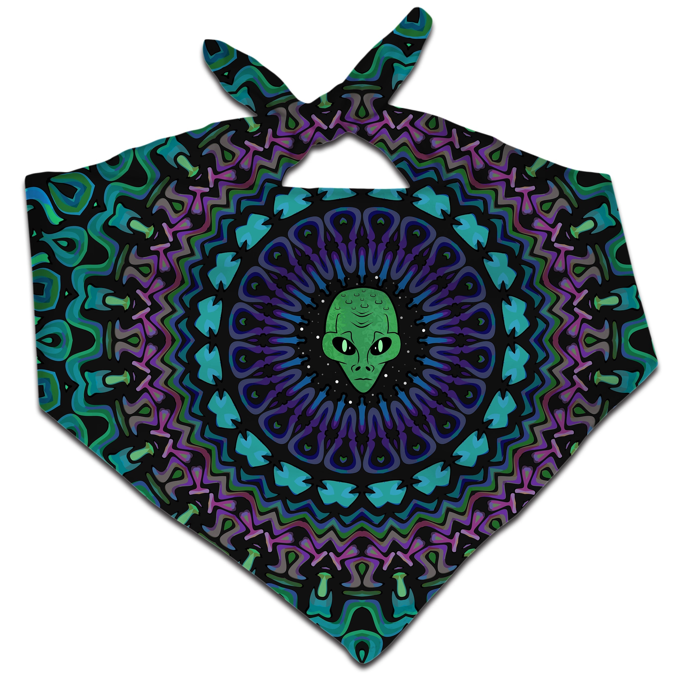 Alien Kaleidoscope Bandana