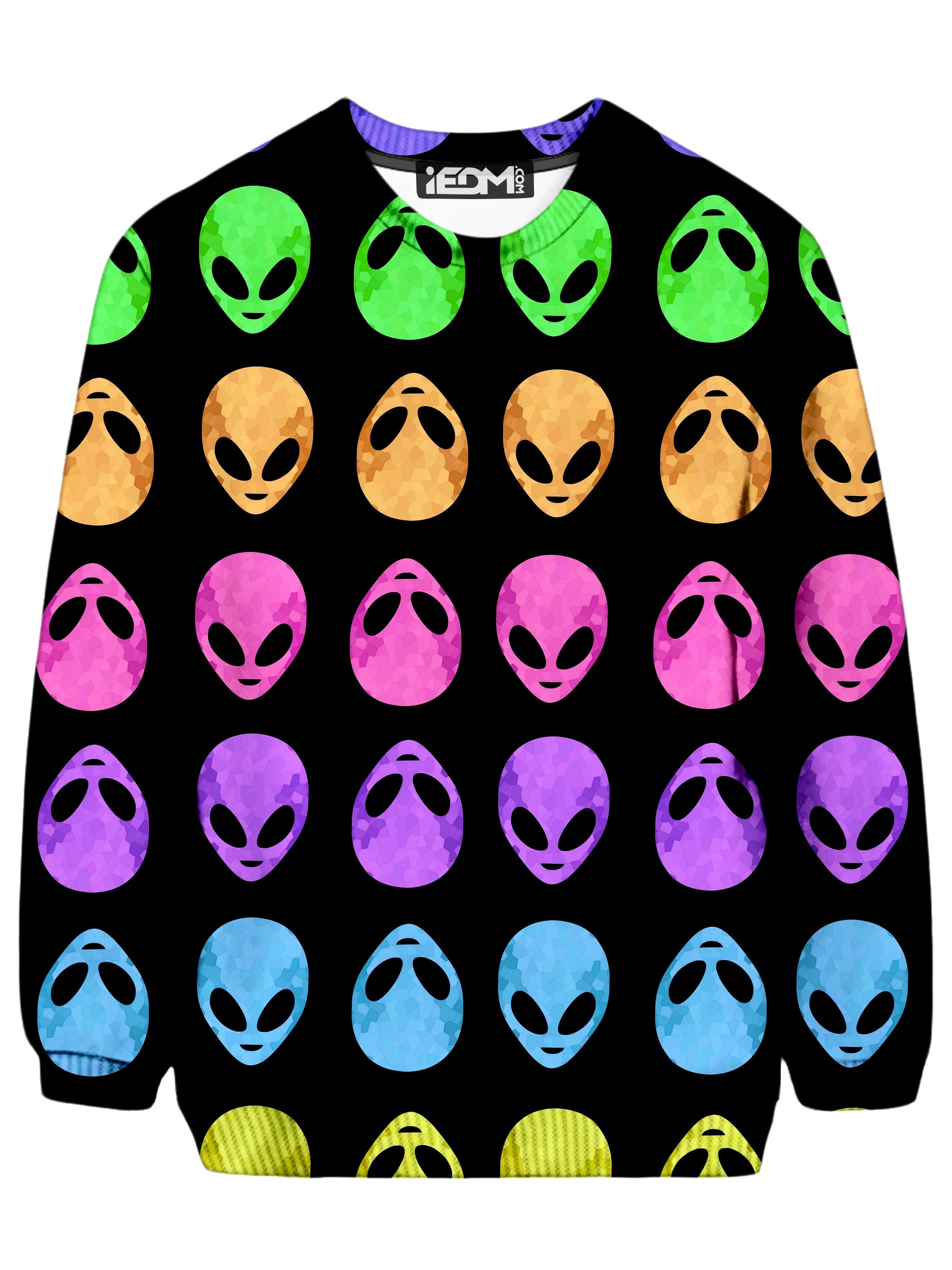 Alien Pattern Sweatshirt