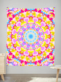 Cotton Candy Pink Tapestry