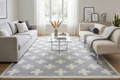 Satu Blue Area Rug