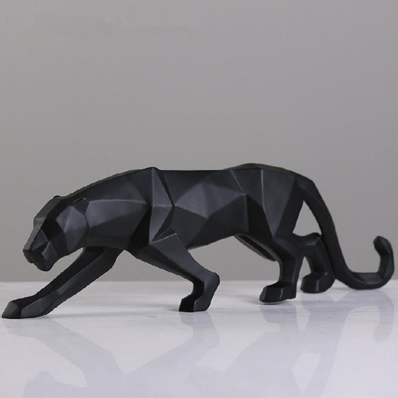 ArtZ® Panther Sculpture - Black / 9.8 inch by 3.1 inch by 1.8 inch