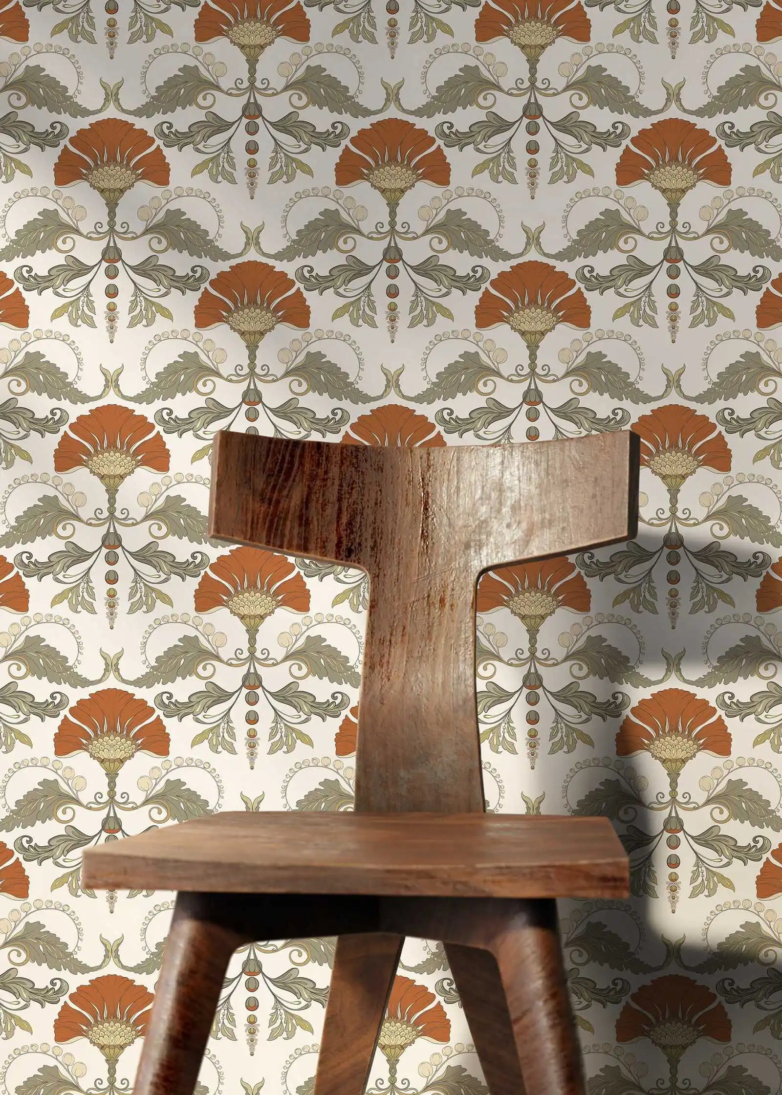 Vintage Flower Wallpaper