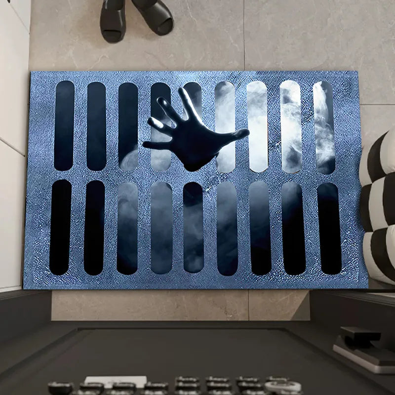 ArtZ® Very Scary Halloween Doormat - Hand / 19.7 inch by 31.5 inch (50x80 cm)