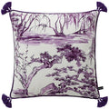 Purple Plum Blossom Imperial Cushion Cover