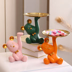 ArtZ® Bear Sculpture Table Tray
