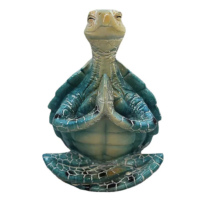 ArtZ® Yoga Sea Turtle Figurines - Prayer Hands (Anjali Mudra)