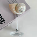 ArtZ® Love The Ocean Cocktail Glass - Silver Glitter Stem