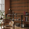 Mid-Century Arch Geometric Wallpaper