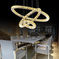ArtZ® Eternity K9 Crystal Chandelier - 3 Rings - 16 inch; 23 inch; 31 inch (40cm; 60cm; 80cm)
