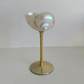 ArtZ® Love The Ocean Cocktail Glass - Gold Stem