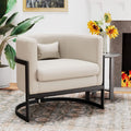 ArtZ® Velvet Nest Chair - Beige