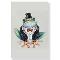 ArtZ® Most Interesting Frog In The World Paintings - Tuxedo Frog / 19.7 inch by 29.5 inch (50x75cm) No Frame