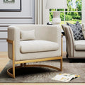 ArtZ® Velvet Nest Chair - Ivory