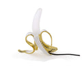 ArtZ® Banana LED Table Lamp - Electroplated Gold Standing / UK Plug