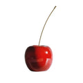 ArtZ® Nordic Cherry Sculptures - One Red Large 25.6 inch by 12.6 inch by 11.8 inch (65x32x30cm)