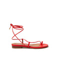Gladiator Red Nappa Sandal