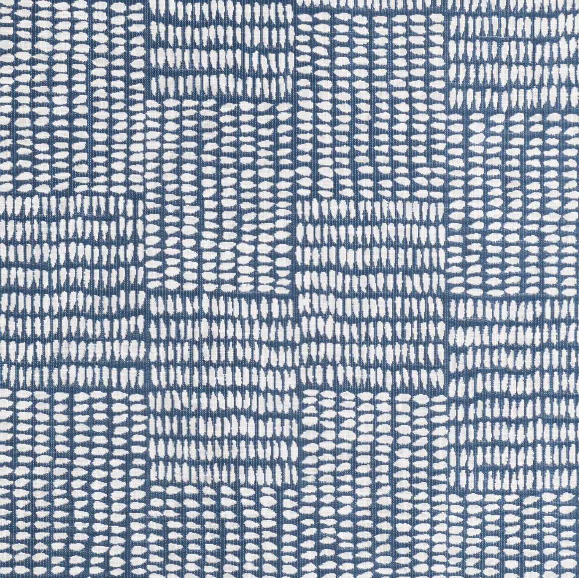 Albert Performance Fabric (Reversible) Indigo By Sister Parish Design