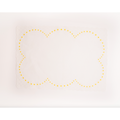 Daisy Placemat in White