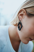 PENDIENTES IRREGULAR BLACK