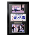 "Seinfeld" Kramer's Chevy Impala License Plate Framed Memorabilia