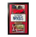 "Ferris Bueller's Day Off" Matthew Broderick Movie Car License Plate Framed Collage