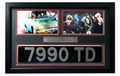 "Harry Potter" Flying Movie Car License Plate Framed Collage Chamber of Secrets