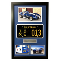Carroll Shelby Framed Movie Prop Plate Ford vs Ferrari COBRA Daytona Coupe